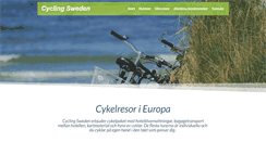 Desktop Screenshot of cyclingsweden.se